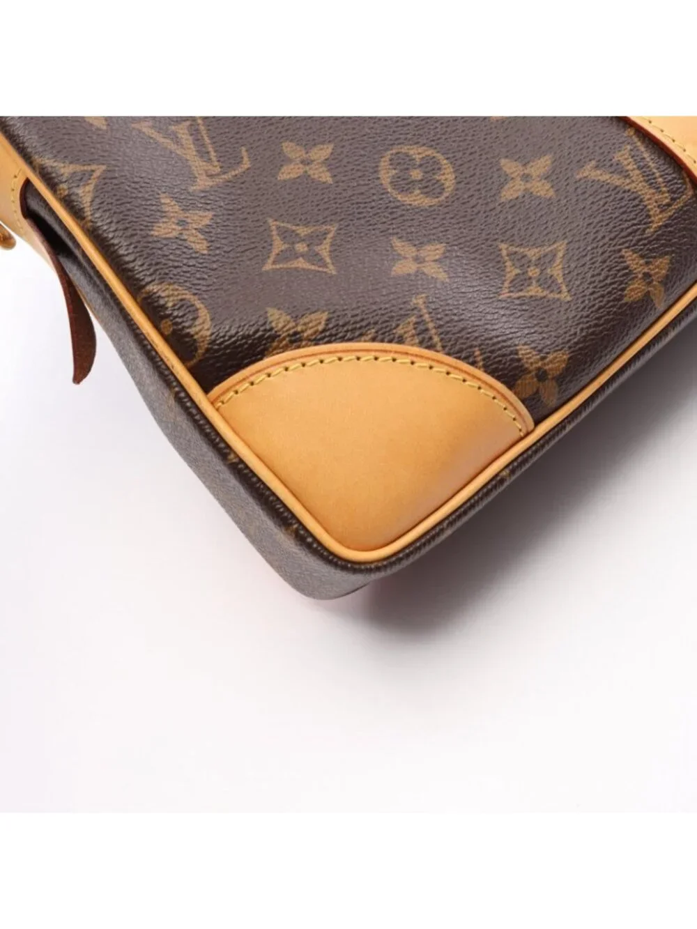 Louis Vuitton Briefcase Porte Documents Voyage Canvas Leather